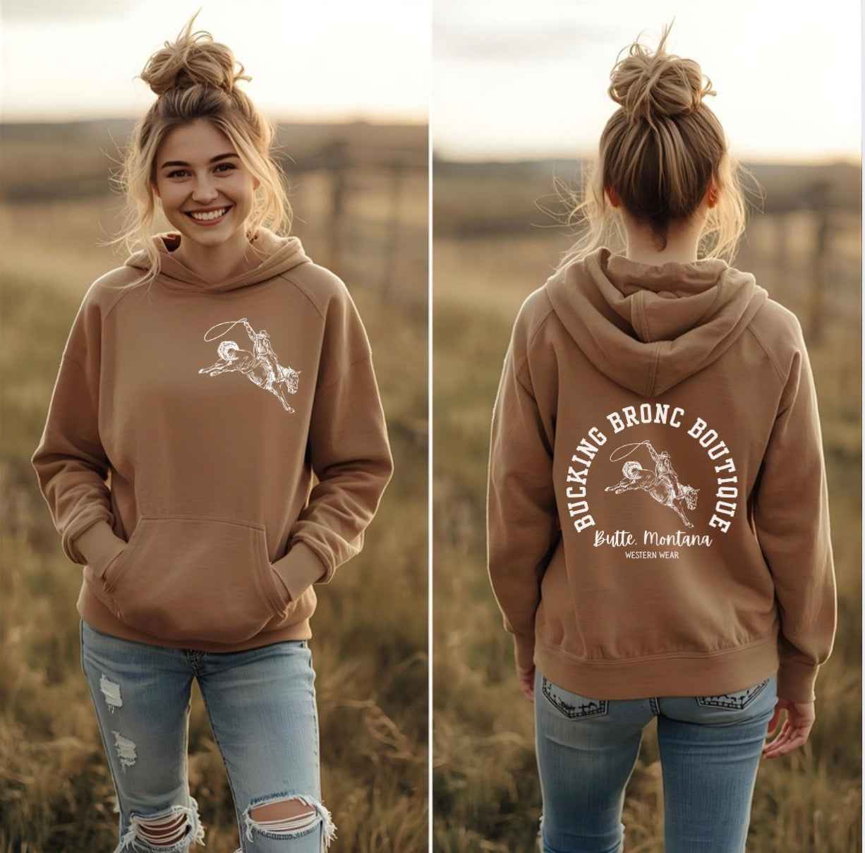 Bucking Bronc Boutique Hoodie