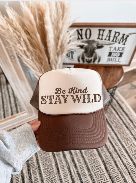 Stay Wild Trucker Hat