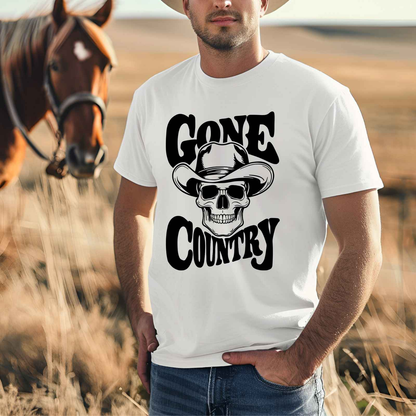 Gone Country Shirt White