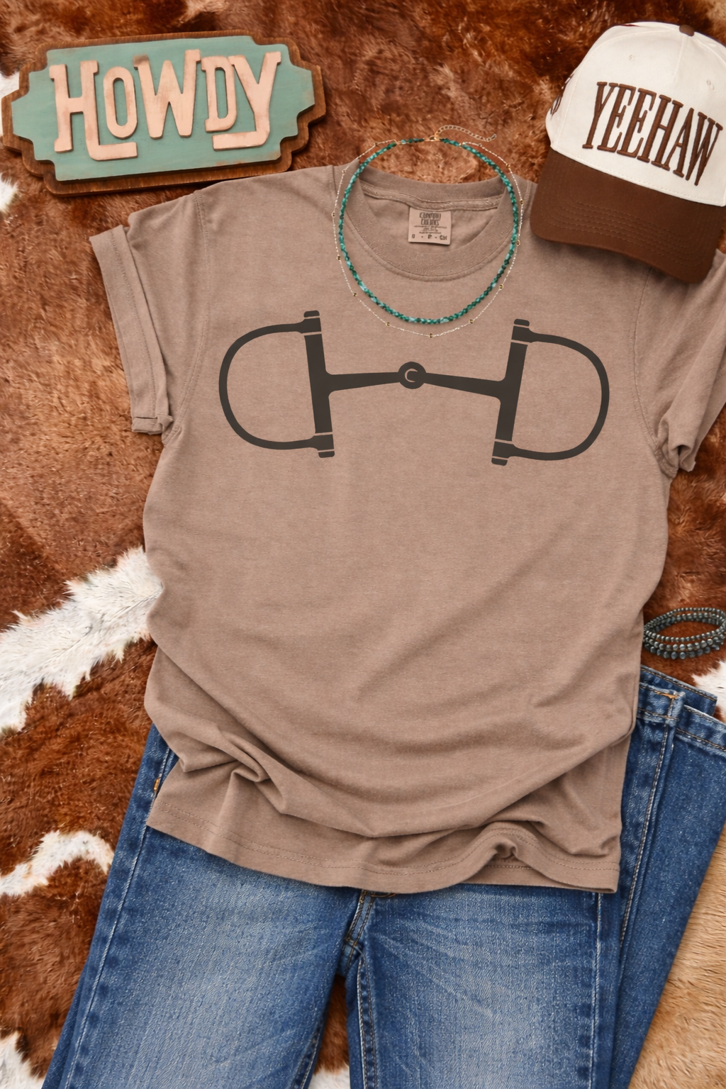 Horse Bit Graphic Tee
