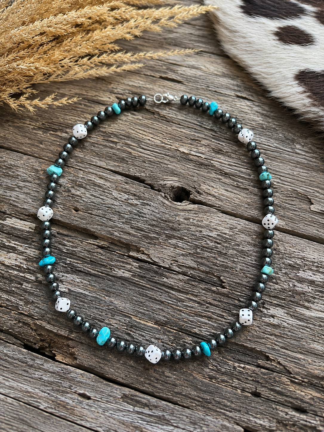 The Turquoise Gambler Necklace